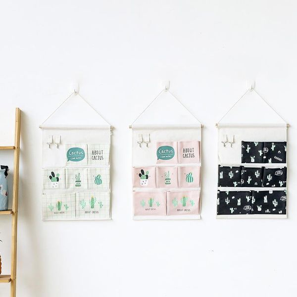 7 pockets wall hanging storage bags cotton linen door organizer waterproof bag bedroom home wall decoration cactus1
7 pockets wall hanging storage bags cotton linen door organizer waterproof bag bedroom home wall decoration cactus1