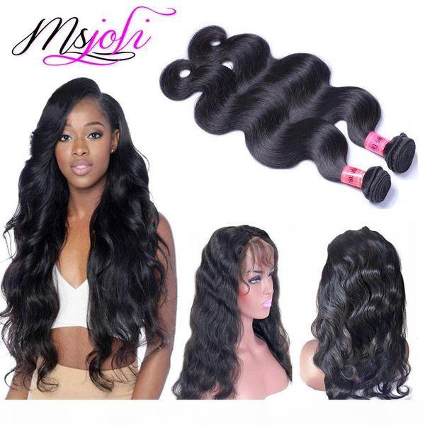 9a brazilian virgin human hair body wave natural color 360 lace frontal with two bundles queen unprocessed hair by msjoli, Black;brown
9a brazilian virgin human hair body wave natural color 360 lace frontal with two bundles queen unprocessed hair by msjoli, Black;brown