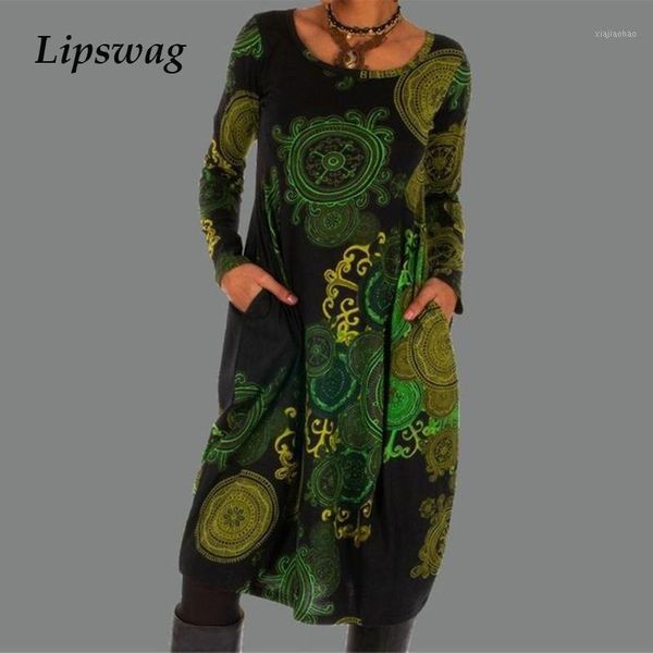 women retro floral print o neck party dress new spring autumn long sleeve a-line midi dress ladies new casual loose pocket1, Black;gray
women retro floral print o neck party dress new spring autumn long sleeve a-line midi dress ladies new casual loose pocket1, Black;gray
