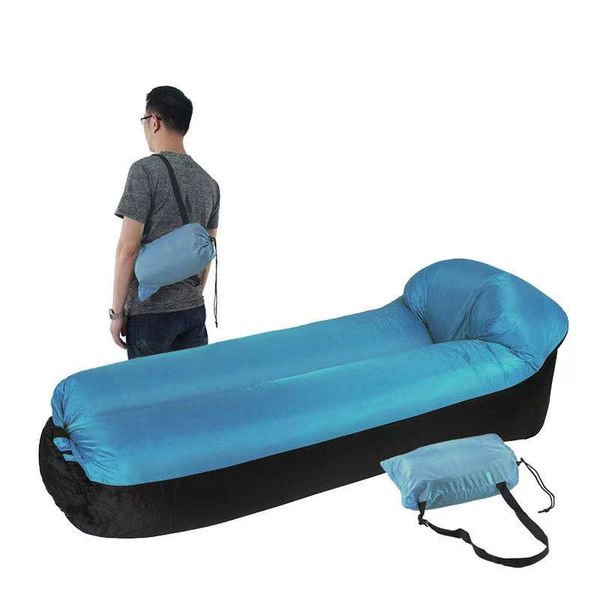 2021portable inflatable sofa sleeping bag outdoor tear resistant coating waterproof polyester material portable air mattress beach camping
2021portable inflatable sofa sleeping bag outdoor tear resistant coating waterproof polyester material portable air mattress beach camping