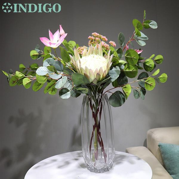indigo design - protea cynaroides clematis christmas flower arrangement artificial flower table decoration ing
indigo design - protea cynaroides clematis christmas flower arrangement artificial flower table decoration ing