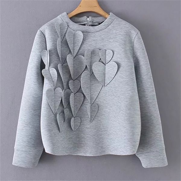 autumn winter women cotton gray sweatshirts female heart deisgn fashion pullover jacket womens long sleeve clothes 201210, Black
autumn winter women cotton gray sweatshirts female heart deisgn fashion pullover jacket womens long sleeve clothes 201210, Black