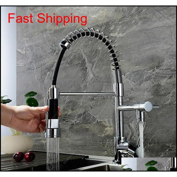 brass chrome plated pull out kitchen faucet single hole deck mounted & cold sink mixer double function two water tap ohkav
brass chrome plated pull out kitchen faucet single hole deck mounted & cold sink mixer double function two water tap ohkav