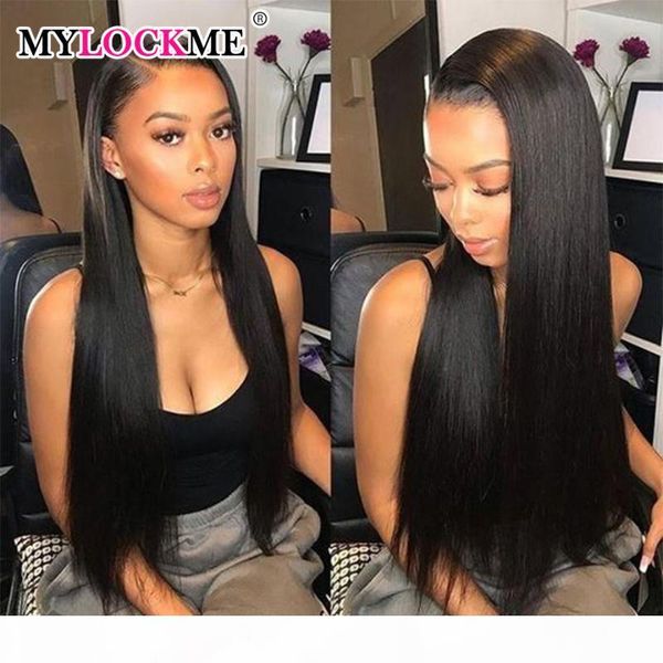 straight 13*4 lace front wigs human hair wigs 150% density pre-plucked brazilian remy hair lace front for women mylockme, Black;brown
straight 13*4 lace front wigs human hair wigs 150% density pre-plucked brazilian remy hair lace front for women mylockme, Black;brown