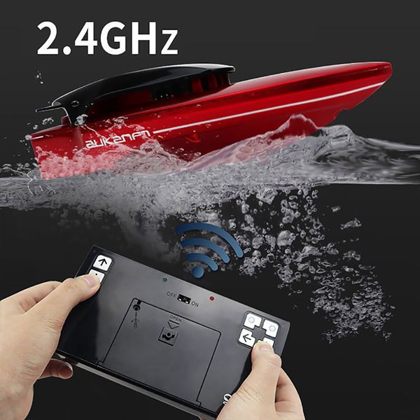remote control boat high-speed electric waterproof boat model 2.4g rechargeable rc boat simulation speedboat toy for children
remote control boat high-speed electric waterproof boat model 2.4g rechargeable rc boat simulation speedboat toy for children