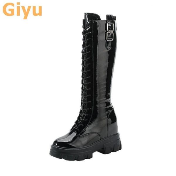 boots giyu genuine leather high boot women winter warm black party basic shoes woman riding round toe knee heels
boots giyu genuine leather high boot women winter warm black party basic shoes woman riding round toe knee heels
