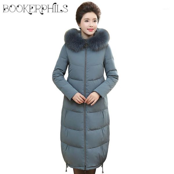 natural fur collar 90% duck down jacket women winter 2018 plus size 5xl female long parka casual warm down puffer coats1, Black
natural fur collar 90% duck down jacket women winter 2018 plus size 5xl female long parka casual warm down puffer coats1, Black