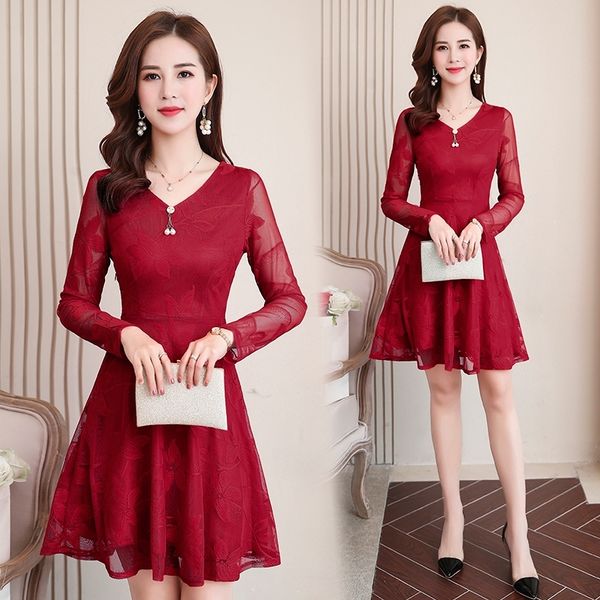 summer women's lace black v-neck long sleeve mini bohemian fashion elegant high waist club party dress vestidos y200805, Black;pink
summer women's lace black v-neck long sleeve mini bohemian fashion elegant high waist club party dress vestidos y200805, Black;pink