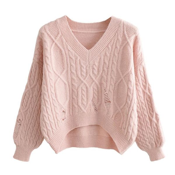 women casual loose solid color knitted long sleeve v-neck pullover sweater beige/ light purple/ pink/ green kg-5, White;black
women casual loose solid color knitted long sleeve v-neck pullover sweater beige/ light purple/ pink/ green kg-5, White;black
