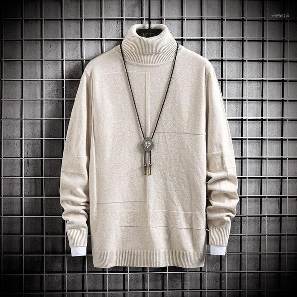 spring 2021 new turtleneck sweater men high neck men sweater slim pullover men's classic solid clothes korean cashmere men's 3xl1, White;black
spring 2021 new turtleneck sweater men high neck men sweater slim pullover men's classic solid clothes korean cashmere men's 3xl1, White;black
