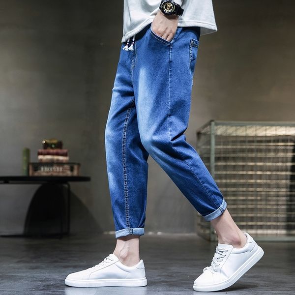 15i6h лето новых девять пункта jeansslim и мода 2020 бренд летней одежды корейской тенденции случайных брюки jeansjeans мужских джинсы ножки, Blue
15i6h лето новых девять пункта jeansslim и мода 2020 бренд летней одежды корейской тенденции случайных брюки jeansjeans мужских джинсы ножки, Blue