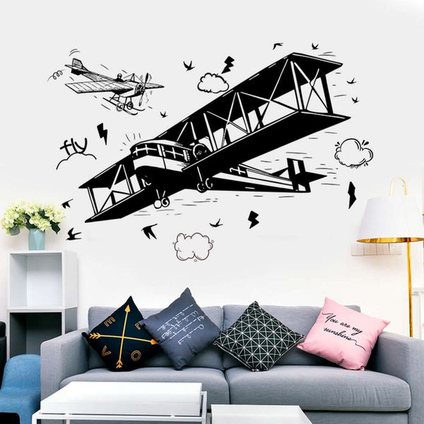 creative personality airplane dormitory warm boys bedroom background wall bedside self adhive wallpaper stickers
creative personality airplane dormitory warm boys bedroom background wall bedside self adhive wallpaper stickers