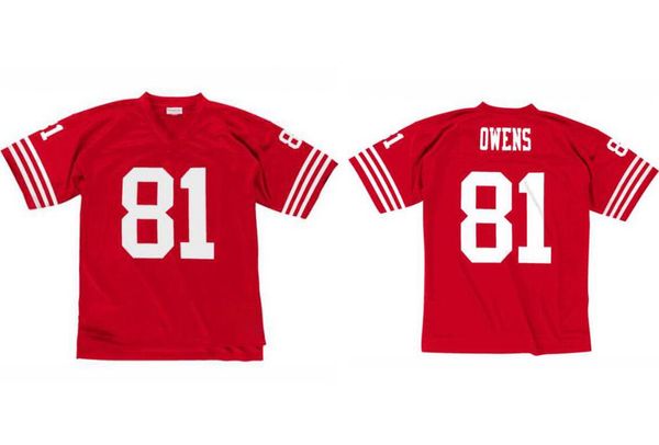 stitched football jersey 81 terrell owens 2002 mitchell & ness retro rugby jerseys men women youth s-6xl, Black;red
stitched football jersey 81 terrell owens 2002 mitchell & ness retro rugby jerseys men women youth s-6xl, Black;red