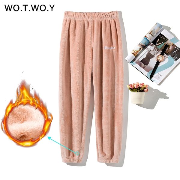 wotwoy colorful winter pencil pants women loose thick warm elastic waist trousers female indoor white red velvet harajuku y200114, Black;white
wotwoy colorful winter pencil pants women loose thick warm elastic waist trousers female indoor white red velvet harajuku y200114, Black;white