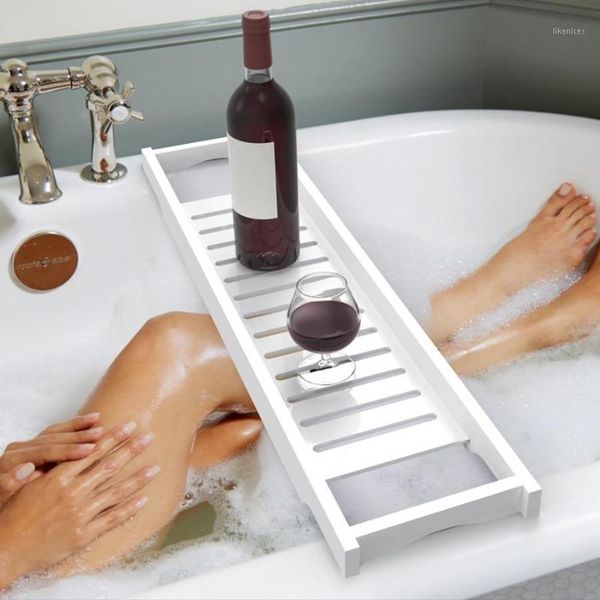 modern white mdf bath tray bathtub bridge storage rack shelf organizer wine glass holder snack fruit mobile phone bracket1
modern white mdf bath tray bathtub bridge storage rack shelf organizer wine glass holder snack fruit mobile phone bracket1