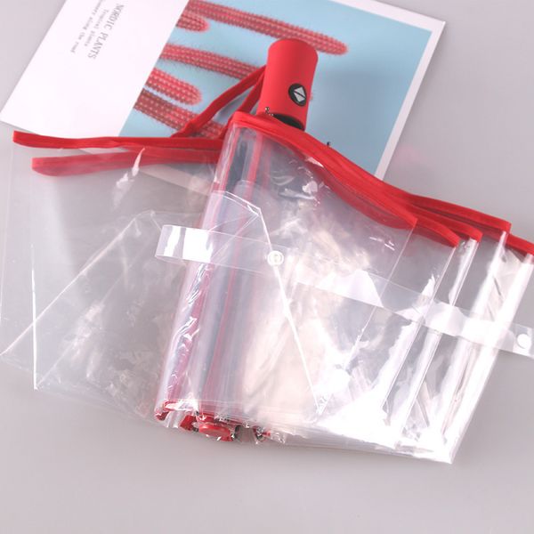 eco-friendly transparent paraguas automatic umbrella rain women men sun rain paraguas compact folding windproof clear umbrella cs 164 g2
eco-friendly transparent paraguas automatic umbrella rain women men sun rain paraguas compact folding windproof clear umbrella cs 164 g2