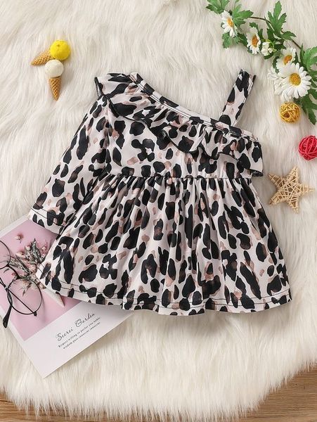 baby allover print asymmetrical neck ruffle trim dress she, Red;yellow
baby allover print asymmetrical neck ruffle trim dress she, Red;yellow