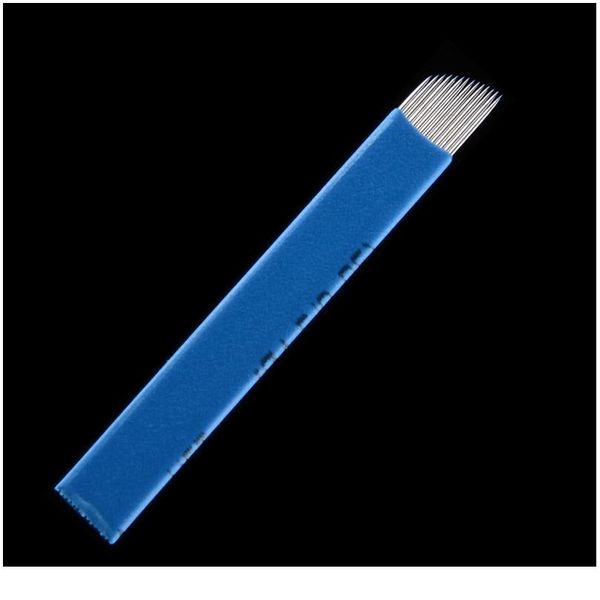 50 pcs blue 14-pin permanent makeup manual eyebrow tattoo bevel blades 14 needle jllrsd
50 pcs blue 14-pin permanent makeup manual eyebrow tattoo bevel blades 14 needle jllrsd