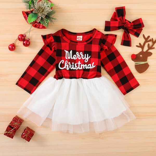 newborn infant clothing toddler baby girls christmas letter plaid print tulle dress+headband outfits baby kids girl's dress 1023, Red;yellow
newborn infant clothing toddler baby girls christmas letter plaid print tulle dress+headband outfits baby kids girl's dress 1023, Red;yellow