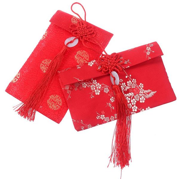 chinese style red envelope lucky money bag vertical type cloth art high-grade brocade new year wedding tassel knot bag
chinese style red envelope lucky money bag vertical type cloth art high-grade brocade new year wedding tassel knot bag