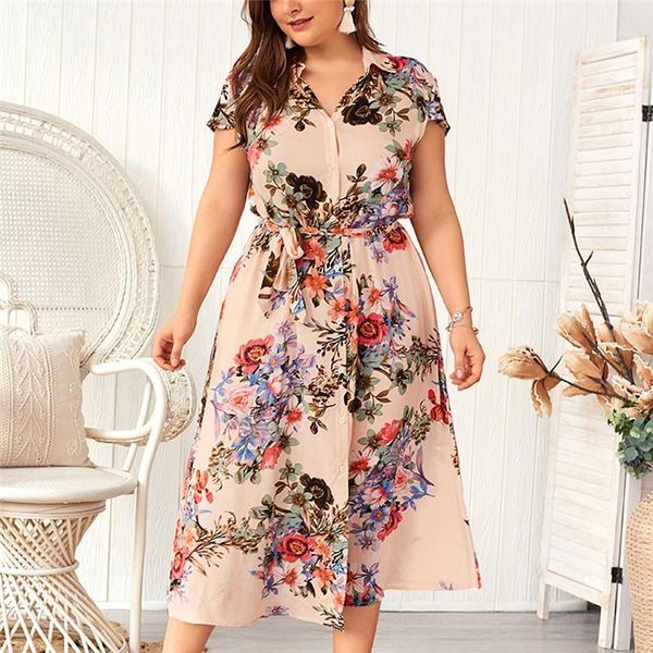 dress plus size women floral print short sleeve belt button vintage long dress maxi ladies new shirt women jaycosin1, Black;gray
dress plus size women floral print short sleeve belt button vintage long dress maxi ladies new shirt women jaycosin1, Black;gray