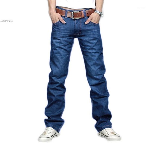 new designer korea men's jeans slim fit classic denim jeans trousers straight leg blue size 30~34 button wholesale 121
new designer korea men's jeans slim fit classic denim jeans trousers straight leg blue size 30~34 button wholesale 121