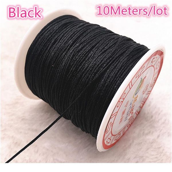 10m/lot 0.8/1.0mm nylon cord thread chinese knot macrame cord bracelet braided string diy beadin qylzlm
10m/lot 0.8/1.0mm nylon cord thread chinese knot macrame cord bracelet braided string diy beadin qylzlm