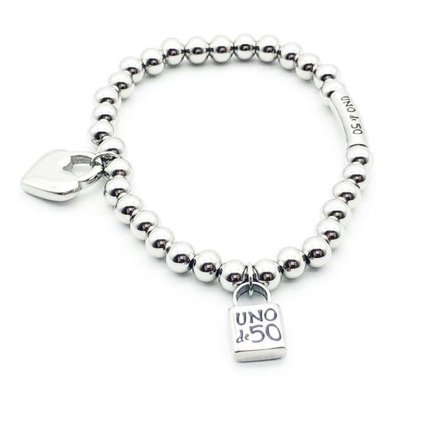 spanish stainless steel bracelet hearts lock lettering bracelet for men and women unode 50 jewelry for women wholesale, Golden;silver
spanish stainless steel bracelet hearts lock lettering bracelet for men and women unode 50 jewelry for women wholesale, Golden;silver