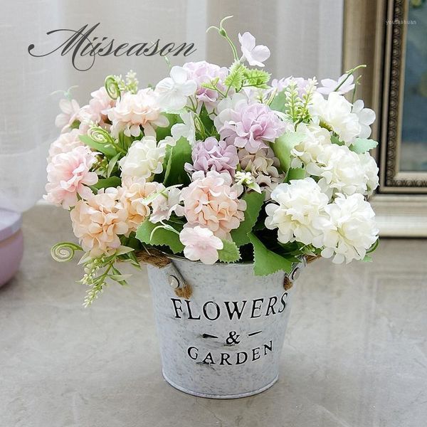 9 heads hydrangea artificial flowers ball bunch fake flowers silk diy home decor faux wedding decoration table bouquet1 
9 heads hydrangea artificial flowers ball bunch fake flowers silk diy home decor faux wedding decoration table bouquet1