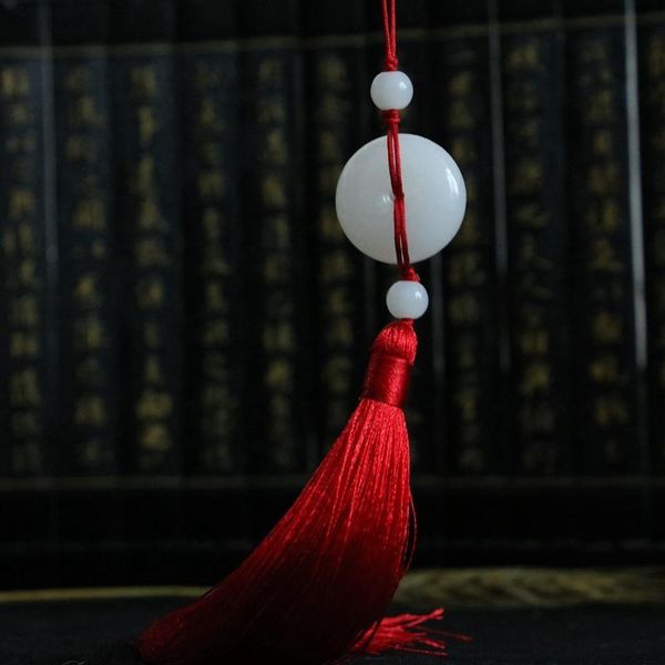 1pc white jade peace buckle tassel fringe keychain caps straps diy jewelry making charms pendants craft accessories craft tassel h wmtydo
1pc white jade peace buckle tassel fringe keychain caps straps diy jewelry making charms pendants craft accessories craft tassel h wmtydo