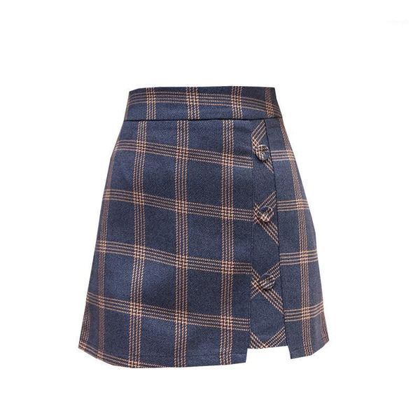 plaid skirt women's new irregular high-waisted a-line skirt wrap hip korean version1, Black
plaid skirt women's new irregular high-waisted a-line skirt wrap hip korean version1, Black