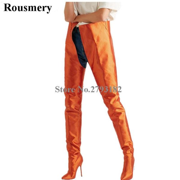 new fashion women pointed toe extreme long waist high boots slip-on leather long stiletto high heel boots party dress shoes, Black
new fashion women pointed toe extreme long waist high boots slip-on leather long stiletto high heel boots party dress shoes, Black