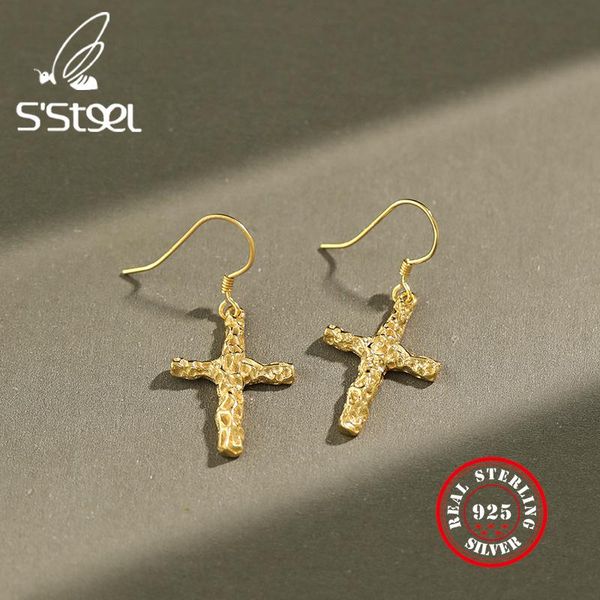 s'steel earrings for women sterling 925 silver drop earings cross vintage earring designer gold earrings oorbel fine jewellery
s'steel earrings for women sterling 925 silver drop earings cross vintage earring designer gold earrings oorbel fine jewellery