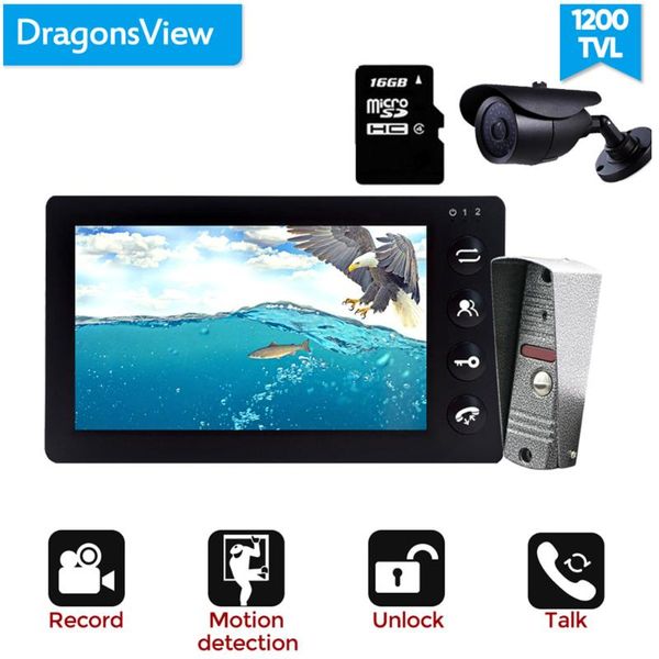 video door phones dragonsview black intercom system for home doorbell camera with monitor record sd card cctv 1200tvl motion
video door phones dragonsview black intercom system for home doorbell camera with monitor record sd card cctv 1200tvl motion