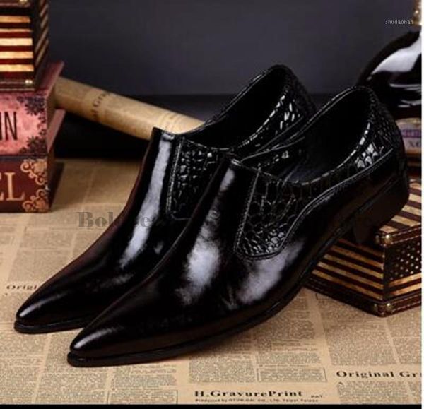 dress shoes 2021 leather casual men fashion flats pointed toe comfortable office plus size 38-481, Black
dress shoes 2021 leather casual men fashion flats pointed toe comfortable office plus size 38-481, Black