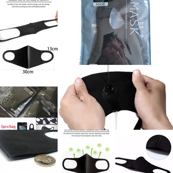 1000pcs 5pcs/bag anti haze dust washable reusable women men dustproof mouth-muffle face mouth masks 30x13cm party mask
1000pcs 5pcs/bag anti haze dust washable reusable women men dustproof mouth-muffle face mouth masks 30x13cm party mask