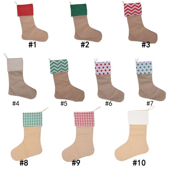 yuqkbags quality gift 12*18inch high canvas christmas decorations xmas stocking large plain burlap decorative socks
yuqkbags quality gift 12*18inch high canvas christmas decorations xmas stocking large plain burlap decorative socks
