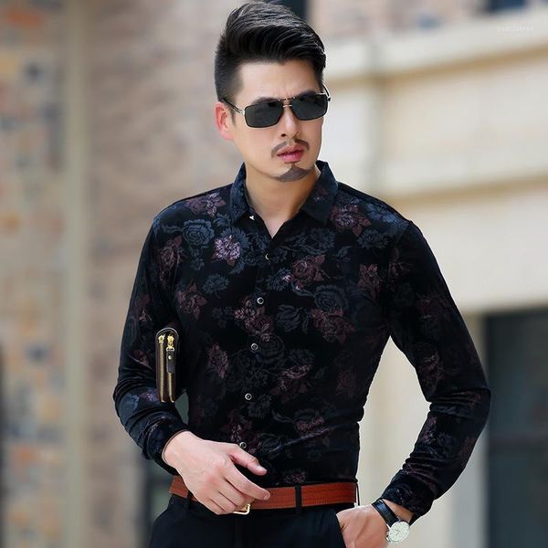 dark flower pattern 3d print fashion streetwear long sleeve shirt spring 2019new quality velvet soft comfortable men shirt -3xl1, White;black
dark flower pattern 3d print fashion streetwear long sleeve shirt spring 2019new quality velvet soft comfortable men shirt -3xl1, White;black