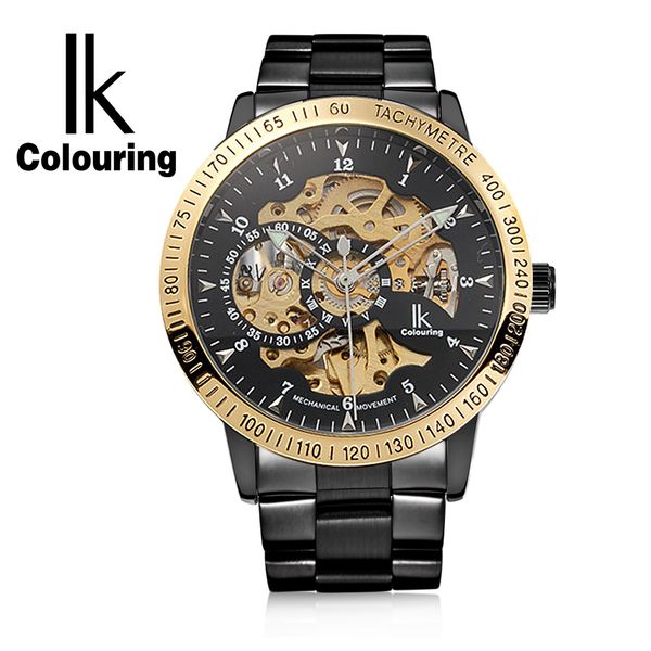 ik fashion male clock stainless steel 3atm water resistant men's mechanical wrist watch skeleton automatic heren armbanduhr, Slivery;brown
ik fashion male clock stainless steel 3atm water resistant men's mechanical wrist watch skeleton automatic heren armbanduhr, Slivery;brown