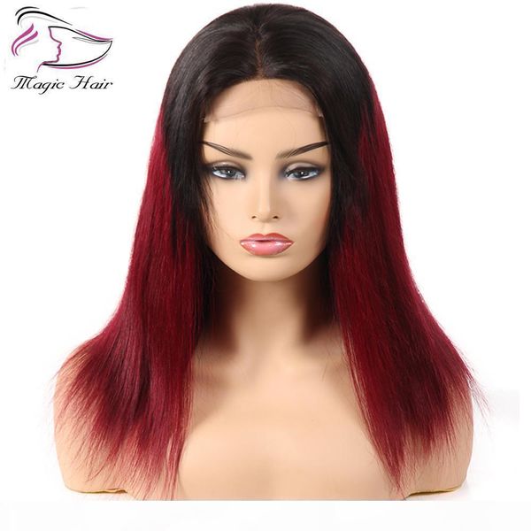 full lace human hair wigs t1b burgundy 8-24inch ombre brazilian virgin straight lace front wigs human hair wigs, Black;brown
full lace human hair wigs t1b burgundy 8-24inch ombre brazilian virgin straight lace front wigs human hair wigs, Black;brown
