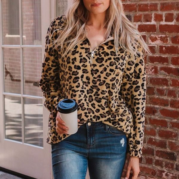 winter clothes women hoodies 2020 fashion casual leopard print long-sleeved stand-up collar zipper coat, Black
winter clothes women hoodies 2020 fashion casual leopard print long-sleeved stand-up collar zipper coat, Black