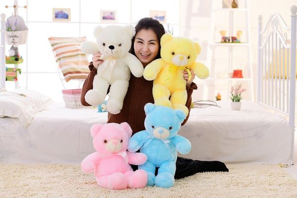 cartoon cute music luminous ribbon bow tie plush toy valentineday birthday gift teddy bear doll built in led colorful lights
cartoon cute music luminous ribbon bow tie plush toy valentineday birthday gift teddy bear doll built in led colorful lights