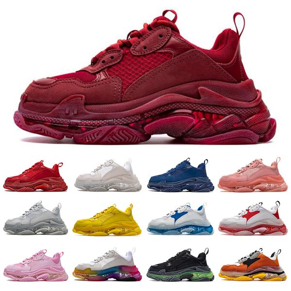 2020 men women 17fw triple s casual shoes clear bubble bottom men sneakers neon green black red old grandpa chaussures dad shoes 36-45
2020 men women 17fw triple s casual shoes clear bubble bottom men sneakers neon green black red old grandpa chaussures dad shoes 36-45