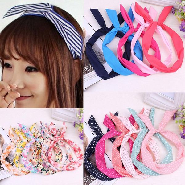 women metal wire scarf bow headband floral stripe dot printed rabbit ear headband hairband girls headwrap band hair accessories q bbyoil
women metal wire scarf bow headband floral stripe dot printed rabbit ear headband hairband girls headwrap band hair accessories q bbyoil
