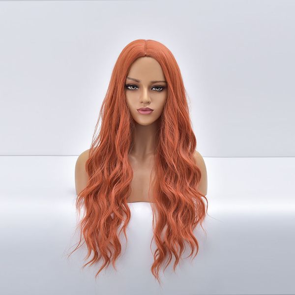 costume accessories long wave orange colored daily synthetic wigs for black white women natural fiber cosplay heat resistant party hair wavy, Silver
costume accessories long wave orange colored daily synthetic wigs for black white women natural fiber cosplay heat resistant party hair wavy, Silver