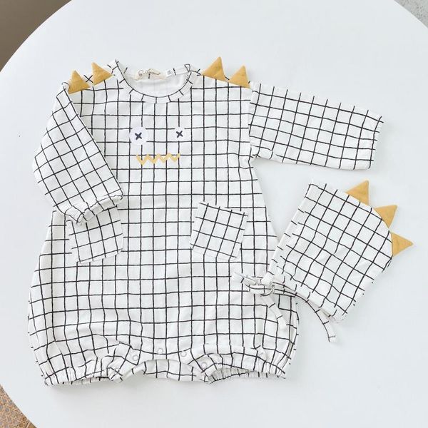 new 2021 spring baby bodysuits cartoon boys one piece plaid girls jumpsuit clothes infant outfit with hat eu8n, Blue
new 2021 spring baby bodysuits cartoon boys one piece plaid girls jumpsuit clothes infant outfit with hat eu8n, Blue