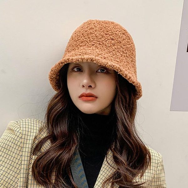 stingy brim hats 2021 spring lamb fleece bucket all matched simple style caps women men warm hat fashion solid, Blue;gray
stingy brim hats 2021 spring lamb fleece bucket all matched simple style caps women men warm hat fashion solid, Blue;gray