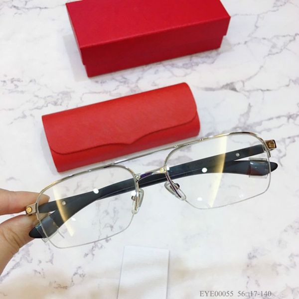 new ale caeye00055 men business halfrim elastic-temple glasses frame 56-17-140 metal rim+wooden leg for prescription fullrim box
new ale caeye00055 men business halfrim elastic-temple glasses frame 56-17-140 metal rim+wooden leg for prescription fullrim box