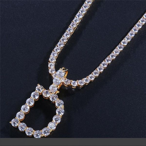 Luxury Bling Iced Out CZ Cubic A-Z Letter Pendant Necklaces with 4mm 16 18 20inch Tennis Chain Necklace for Men Women Hiphop Jewelry
Luxury Bling Iced Out CZ Cubic A-Z Letter Pendant Necklaces with 4mm 16 18 20inch Tennis Chain Necklace for Men Women Hiphop Jewelry