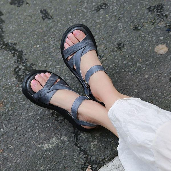 sandals vallu 2021 summer shoes women platform cross strap buckle ankle genuine leather ladies wedge, Black
sandals vallu 2021 summer shoes women platform cross strap buckle ankle genuine leather ladies wedge, Black